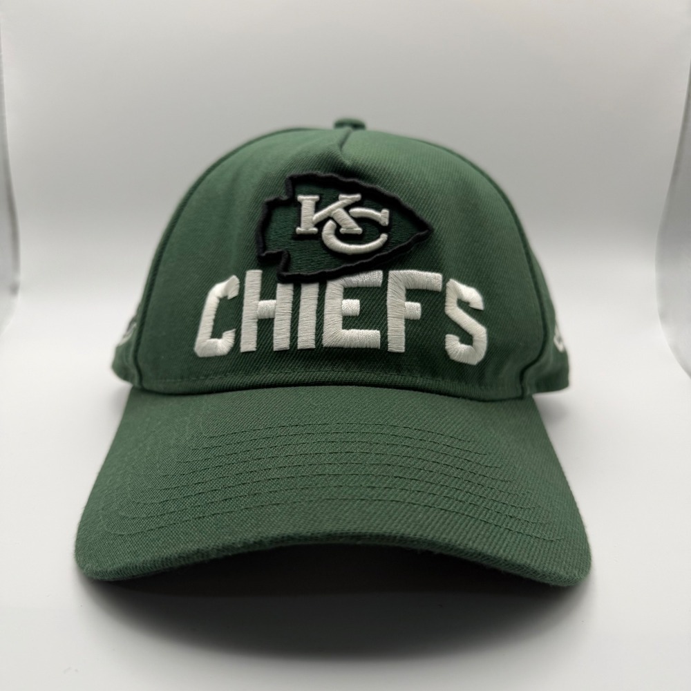 Vintage New Era Men's Kansas City Chiefs Pro Bowl 2004 Hawaii Green Snapback Hat - Picture 2 of 10
